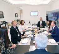 President Ilham Aliyev meets the president of the International Judo Federation 