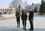 First Vice-president Mehriban Aliyeva undertakes a trip to Ganja city 