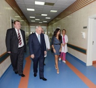  Leyla Aliyeva pays a visit to the Thalassemia Centre 