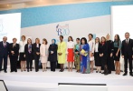  Президент Фонда Гейдара Алиева Мехрибан Алиева и вице-президент фонда Лейла Алиева приняли участие в совместной сессии Business-20/Women-20 
