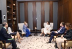 Mehriban Aliyeva meets Italian deputy minister of culture Dorina Bianchi
