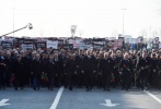 Public march takes place in Baku to mark the 25th anniversary of the Khojaly genocide 