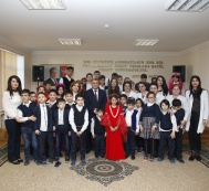 Leyla Aliyeva pays a visit to special boarding schools for chidlren with impaired health condition