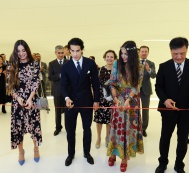 An exhibition of contemporary Chinese artists is opened at the Heydar Aliyev Center 