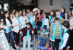 Лейла Алиева приняла участие в празднестве, проведенном для детей, нуждающихся в особой заботе